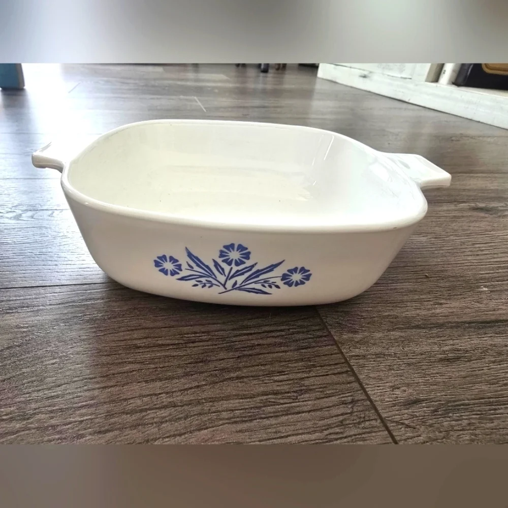 Corningware 1 Qt Blue Cornflower Dish No Lid